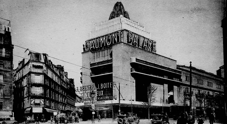 Avant-après – Le Gaumont Palace – salle mythique de cinéma devenue le Casto  de place Clichy - Un flâneur à Paris